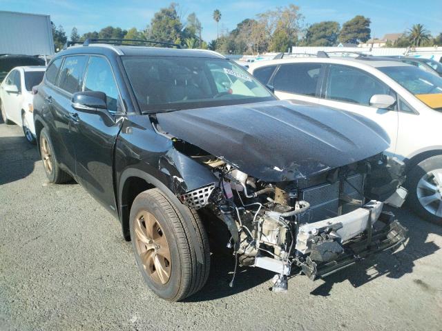 TOYOTA HIGHLANDER 2022 with VIN 5TDABRCH9NS539144 - Photo from auction