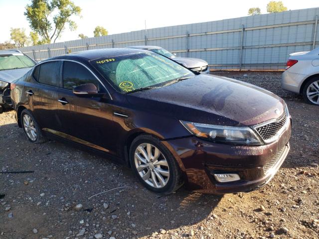 KIA OPTIMA LX 2015 with VIN 5XXGM4A7XFG451823 - Photo from auction