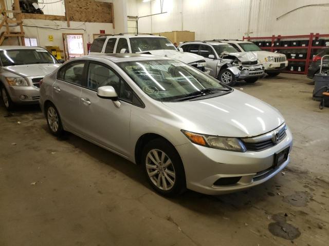 HONDA CIVIC EXL 2012 with VIN 19XFB2F99CE012603 - Photo from auction
