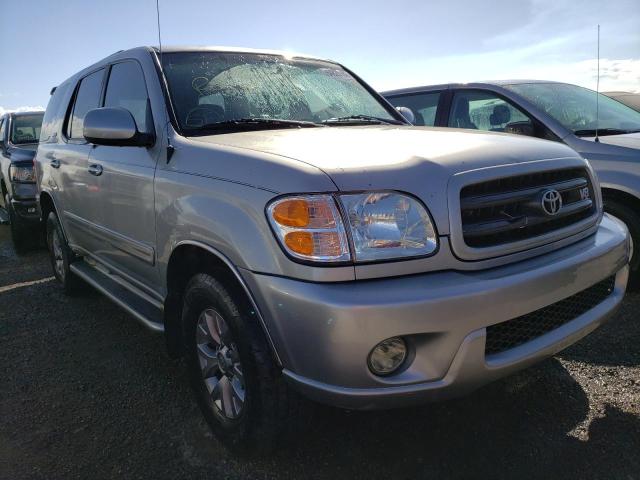TOYOTA SEQUOIA SR 2002 with VIN 5TDZT34A52S122078 - Photo from auction