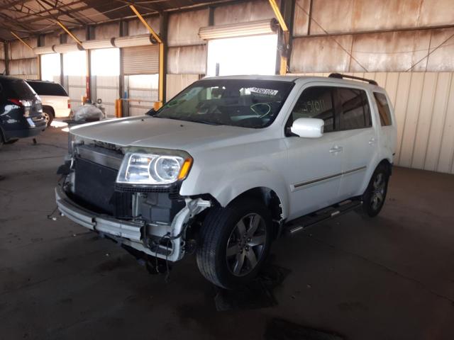 Photo 2 from auction – 2013 HONDA PILOT TOUR with VIN 5FNYF3H93DB017999