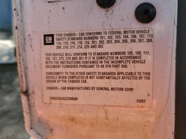 Photo 10 from auction – 2002 CHEVROLET SILVERADO with VIN 1GBGC24U52Z268480