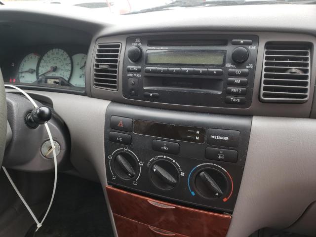 Photo 9 from auction – 2004 TOYOTA COROLLA with VIN 2T1BR32E84C282375