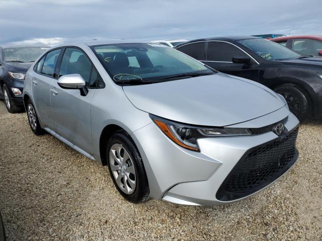 TOYOTA COROLLA LE 2022 with VIN 5YFEPMAE3NP283476 - Photo from auction