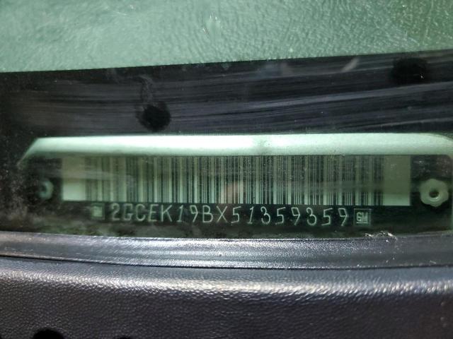 Photo 10 from auction – 2005 CHEVROLET SILVERADO with VIN 2GCEK19BX51359359