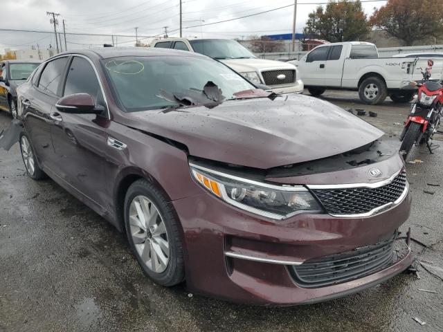KIA OPTIMA LX 2016 with VIN 5XXGT4L37GG026655 - Photo from auction