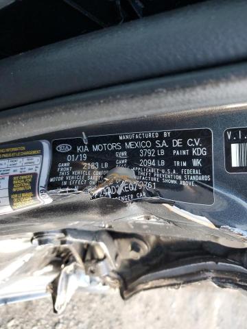 Photo 10 from auction – 2019 KIA FORTE FE with VIN 3KPF24AD2KE079761