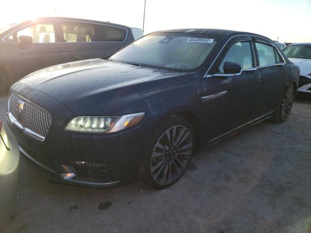 Photo 2 from auction – 2017 LINCOLN CONTINENTA with VIN 1LN6L9NC0H5611407