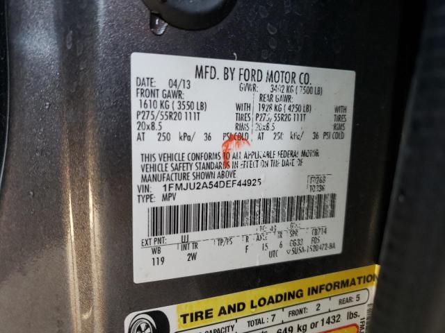Photo 10 from auction – 2013 FORD EXPEDITION with VIN 1FMJU2A54DEF44925