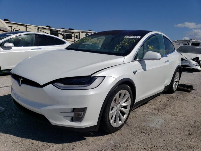 Photo 2 from auction – 2020 TESLA MODEL X with VIN 5YJXCDE22LF249770