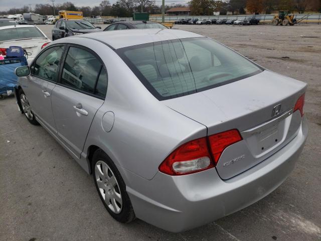 Photo 3 from auction – 2011 HONDA CIVIC LX with VIN 19XFA1F5XBE025174