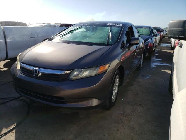 Photo 2 from auction – 2012 HONDA CIVIC LX with VIN 19XFB2F51CE094629