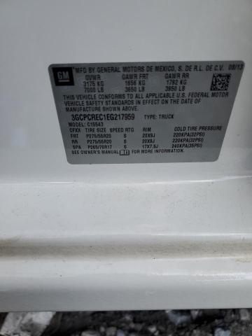 Photo 10 from auction – 2014 CHEVROLET SILVERADO with VIN 3GCPCREC1EG217959