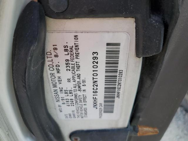 Photo 10 from auction – 1992 INFINITI M30 with VIN JNXHF16C2NT010293