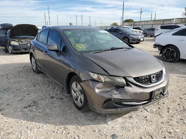 HONDA CIVIC LX 2013 with VIN 2HGFB2F50DH582316 - Photo from auction