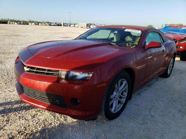 Photo 2 from auction – 2015 CHEVROLET CAMARO LT with VIN 2G1FD3D31F9152445