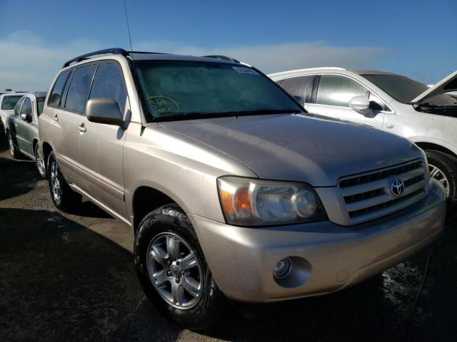 TOYOTA HIGHLANDER 2006 with VIN JTEGP21A160101307 - Photo from auction