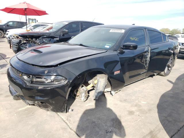 DODGE CHARGER SC 2019 with VIN 2C3CDXGJXKH742451 - Photo from auction