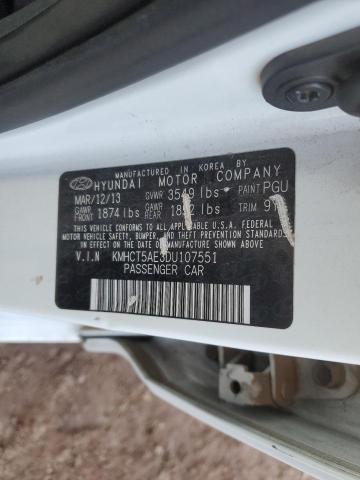 Photo 10 from auction – 2013 HYUNDAI ACCENT GLS with VIN KMHCT5AE3DU107551