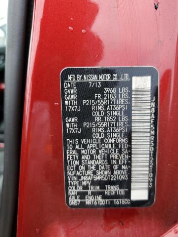 Photo 10 from auction – 2013 NISSAN JUKE S with VIN JN8AF5MR5DT221093