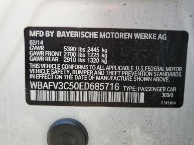 Photo 10 from auction – 2014 BMW 535 D XDRI with VIN WBAFV3C50ED685716