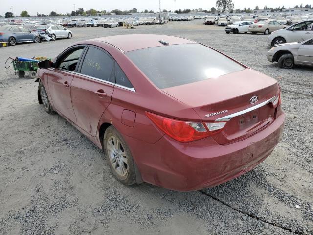 Photo 3 from auction – 2013 HYUNDAI SONATA GLS with VIN 5NPEB4AC1DH572722