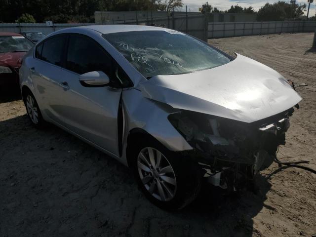 KIA FORTE EX 2014 with VIN KNAFX4A87E5195250 - Photo from auction