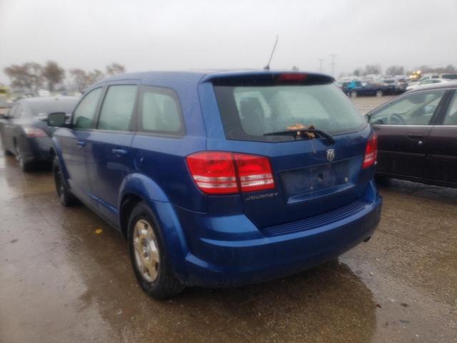 Photo 3 from auction – 2009 DODGE JOURNEY SE with VIN 3D4GG47B89T244829