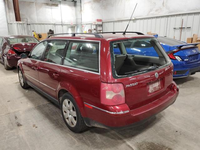 Photo 3 from auction – 2003 VOLKSWAGEN PASSAT GLX with VIN WVWWH63B53E089526