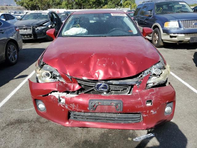 Photo 9 from auction – 2012 LEXUS CT 200 with VIN JTHKD5BHXC2090021