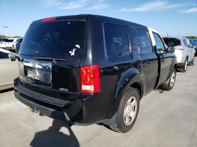 Photo 4 from auction – 2011 HONDA PILOT LX with VIN 5FNYF4H29BB006589