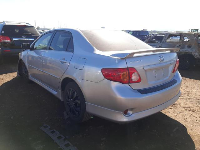Photo 3 from auction – 2009 TOYOTA COROLLA with VIN 1NXBU40E29Z119024