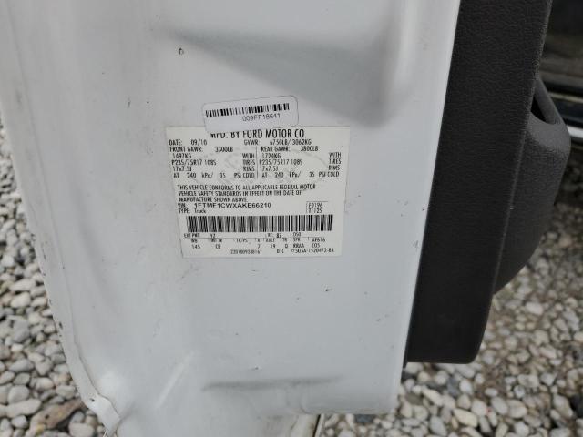 Photo 10 from auction – 2010 FORD F150 with VIN 1FTMF1CWXAKE66210