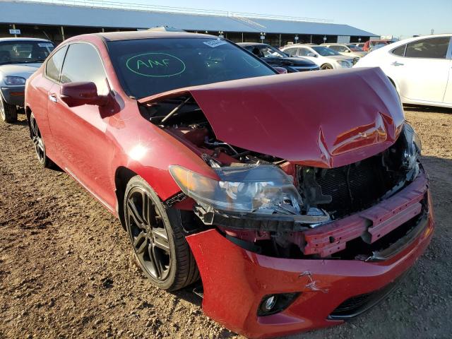HONDA ACCORD EXL 2014 with VIN 1HGCT2B87EA005928 - Photo from auction