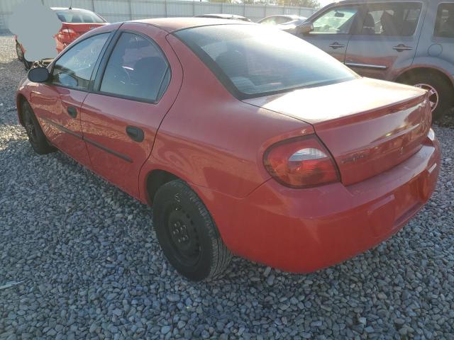 Photo 3 from auction – 2003 DODGE NEON SE with VIN 1B3ES26C53D109260
