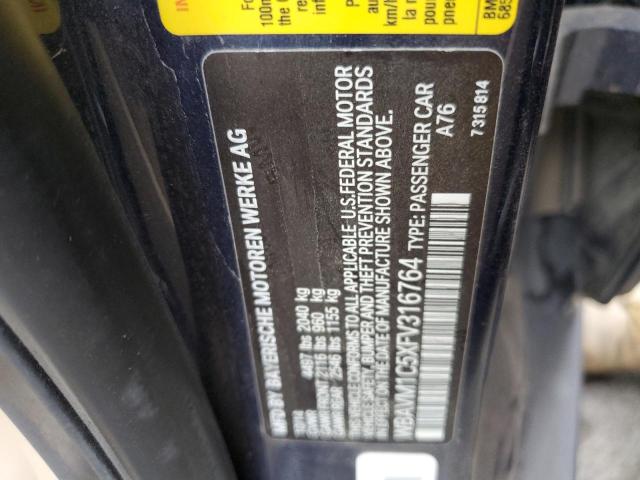 Photo 10 from auction – 2015 BMW X1 SDRIVE2 with VIN WBAVM1C5XFV316764