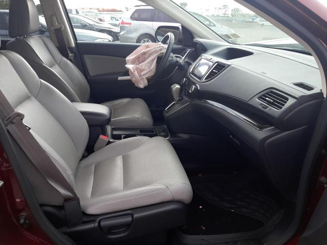 Photo 5 from auction – 2016 HONDA CR-V EXL with VIN 2HKRM4H76GH620210
