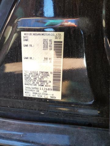 Photo 10 from auction – 2016 NISSAN ALTIMA 2.5 with VIN 1N4AL3AP0GC112689