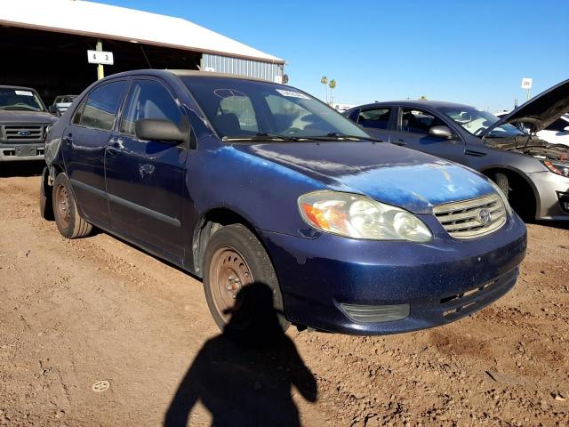 TOYOTA COROLLA CE 2003 with VIN 1NXBR32E83Z009787 - Photo from auction