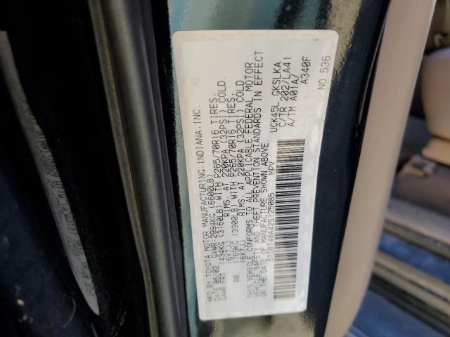 Photo 10 from auction – 2002 TOYOTA SEQUOIA LI with VIN 5TDBT48A42S125085