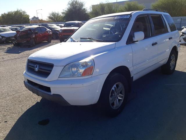 Фото 2 с аукциона – 2005 HONDA PILOT EX с VIN 2HKYF18445H564131
