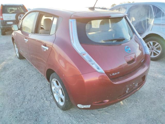 Photo 3 from auction – 2011 NISSAN LEAF SV with VIN JN1AZ0CPXBT000689