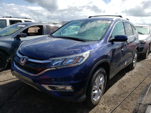 Photo 2 from auction – 2015 HONDA CR-V EXL with VIN 2HKRM3H76FH512808