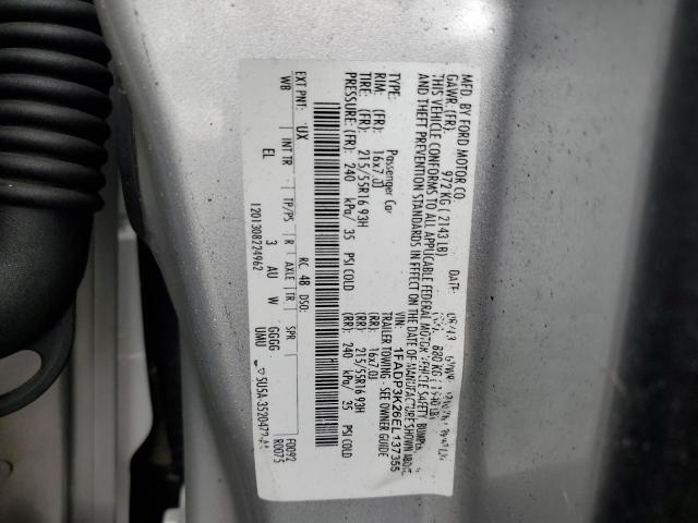 Photo 10 from auction – 2014 FORD FOCUS SE with VIN 1FADP3K26EL137355