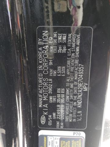 Photo 10 from auction – 2014 KIA SOUL with VIN KNDJN2A29E7049357