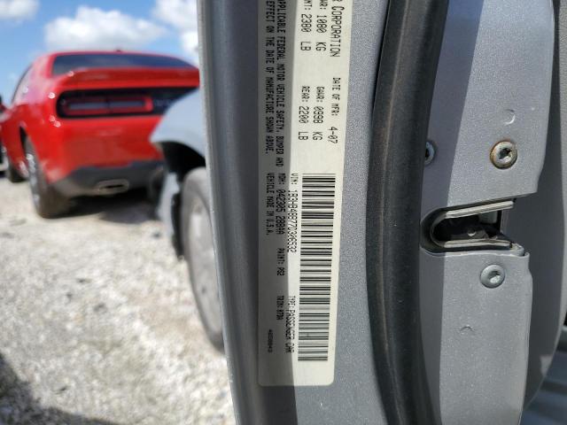 Photo 10 from auction – 2007 DODGE CALIBER SX with VIN 1B3HB48B77D306532