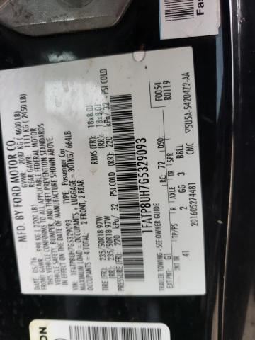 Photo 10 from auction – 2016 FORD MUSTANG with VIN 1FATP8UH7G5329093