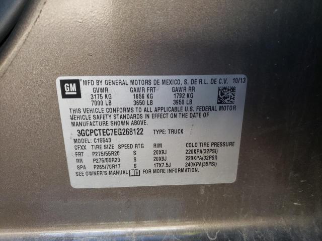 Photo 10 from auction – 2014 CHEVROLET SILVERADO with VIN 3GCPCTEC7EG268122