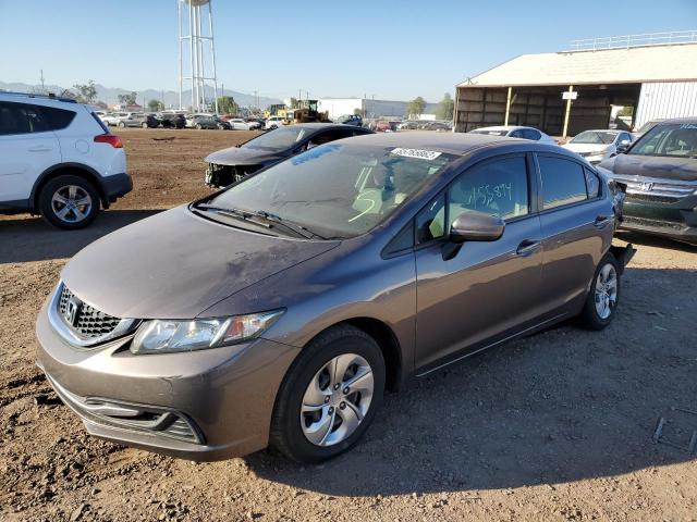 Photo 2 from auction – 2014 HONDA CIVIC LX with VIN 19XFB2F56EE016785