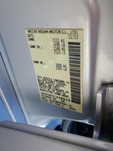 Photo 10 from auction – 2014 NISSAN MAXIMA S with VIN 1N4AA5AP7EC448029
